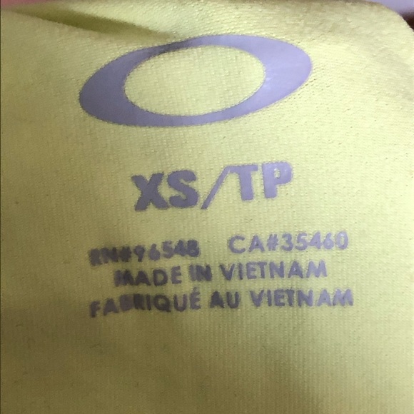 Oakley Purple Printed Energy Training Tank Top XS - Picture 7 of 8